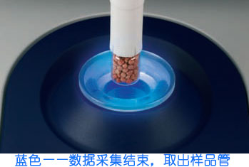 樣品測試結(jié)束后，MQC等待樣品的取出